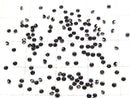 [Video] Black Diamond AAA Round Faceted 1.5x1.5mm 10pcs