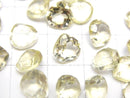 [Video]High Quality Lemon Quartz AAA Loose stone Chestnut Faceted 8x8mm 4pcs
