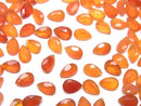 [Video]High Quality Carnelian AAA- Loose stone Pear shape Faceted 6x4mm 10pcs