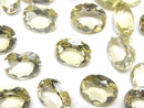 [Video]High Quality Lemon Quartz AAA Loose stone Oval Faceted 12x10mm 2pcs