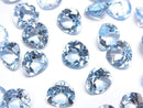 [Video]High Quality Sky Blue Topaz AAA Loose stone Triangle Faceted 8x8mm 3pcs