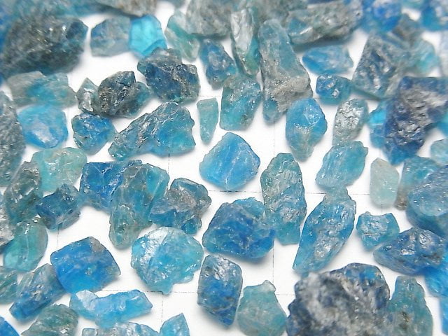 Blue Apatite AA+ Undrilled Rough Rock 100g