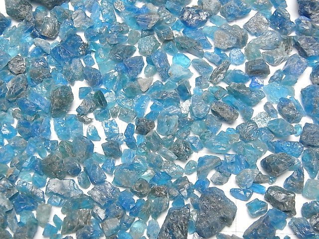 Blue Apatite AA+ Undrilled Rough Rock 100g