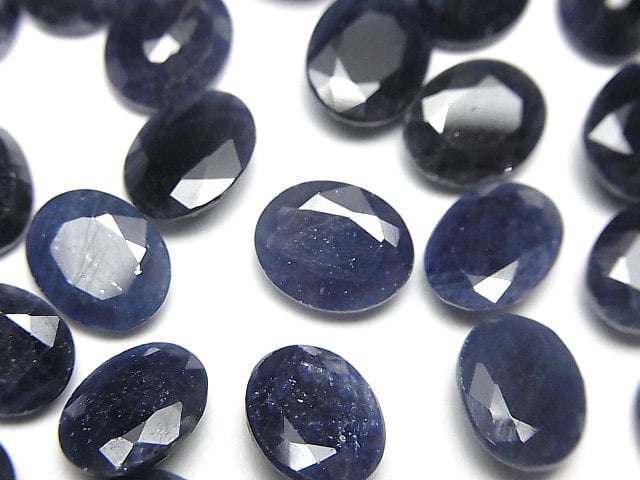 [Video] Blue Sapphire AAA- Loose stone Oval Faceted 10x8mm 1pc