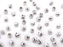 Silver925  Faceted Round 2mm  No coating  20pcs