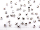 Silver925  Faceted Round 2mm  No coating  20pcs