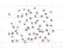 Silver925  Faceted Round 2mm  No coating  20pcs