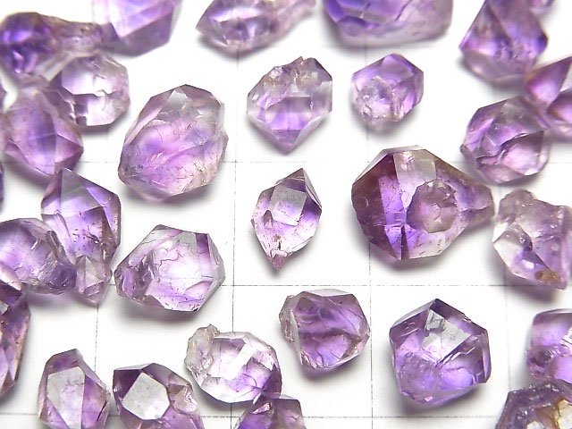 [Video]Amethyst AAA Double Point Loose stone 5pcs