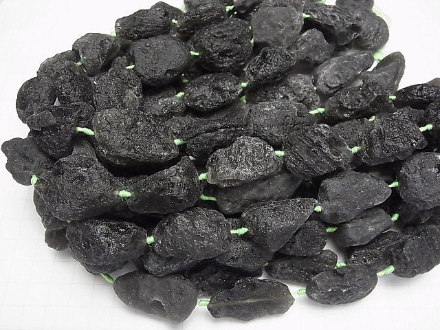 [Video] Agnimanite Rough Rock Nugget 1strand beads (aprx.15inch/38cm)