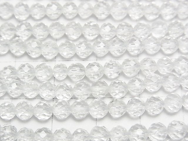 [Video]High Quality! Crystal AAA 32 Faceted Round 4.5mm 1 strand beads (aprx.15inch/37cm)