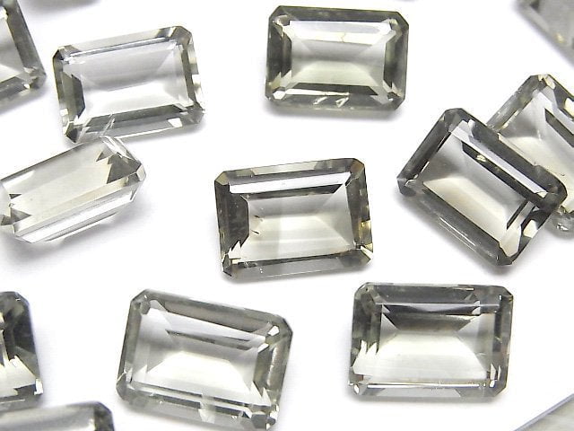 [Video]High Quality Green Amethyst AAA- Loose stone Rectangle Faceted 14x10mm 1pc