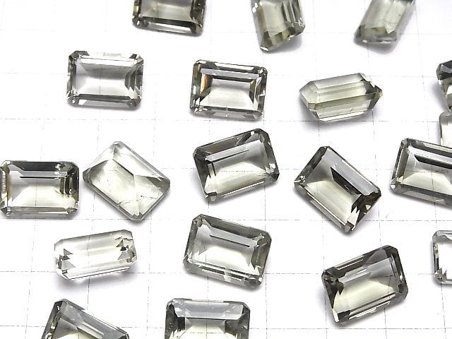 [Video]High Quality Green Amethyst AAA- Loose stone Rectangle Faceted 14x10mm 1pc