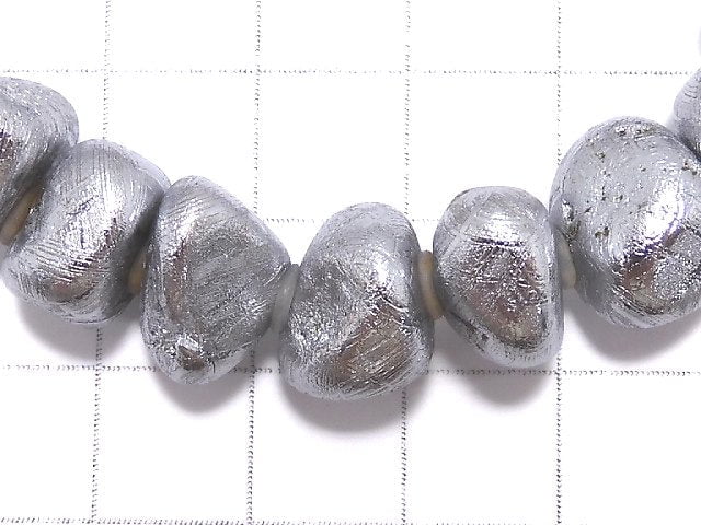 [Video][One of a kind] Meteorite (Muonionalusta) Nugget Bracelet NO.7