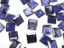 [Video]High Quality Iolite AAA- Loose stone Square Faceted 6x6mm 3pcs