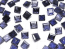 [Video]High Quality Iolite AAA- Loose stone Square Faceted 6x6mm 3pcs