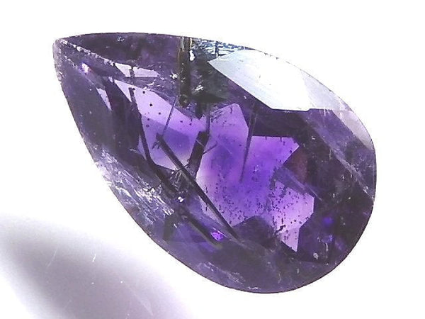 [Video][One of a kind] Amethyst Elestial AAA Faceted Loose stone 1pc NO.72