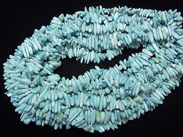 [Video]Arizona Sleeping Beauty Turquoise Chips (Small Nugget) half or 1strand (Approx 36mm)