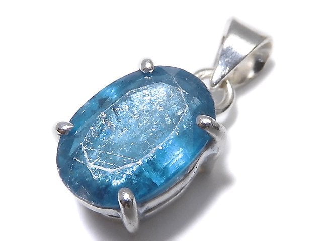 [Video][One of a kind] Indigo Blue Kyanite AAA- Pendant Silver925 NO.16