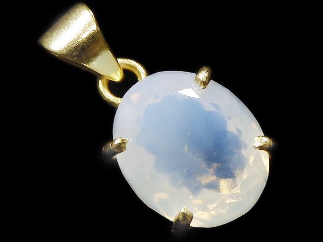 [Video][One of a kind] Moonlight Quartz AAA Pendant 18KGP NO.11