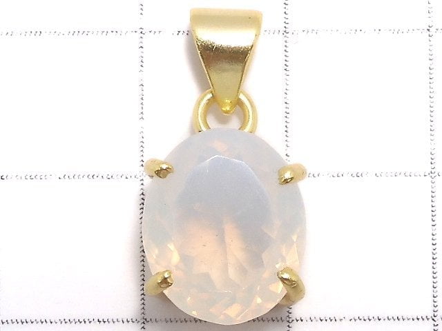 [Video][One of a kind] Moonlight Quartz AAA Pendant 18KGP NO.11