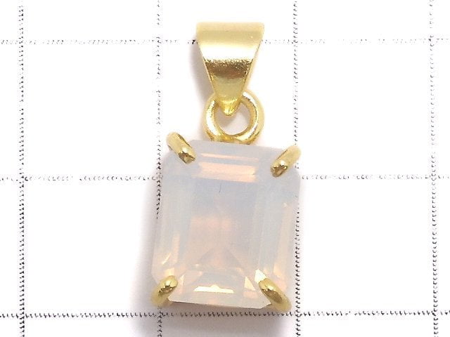 [Video][One of a kind] Moonlight Quartz AAA Pendant 18KGP NO.12