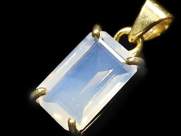 [Video][One of a kind] Moonlight Quartz AAA Pendant 18KGP NO.13