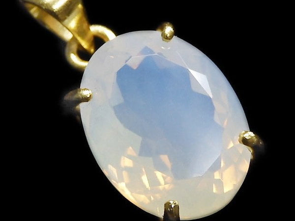 [Video][One of a kind] Moonlight Quartz AAA Pendant 18KGP NO.18