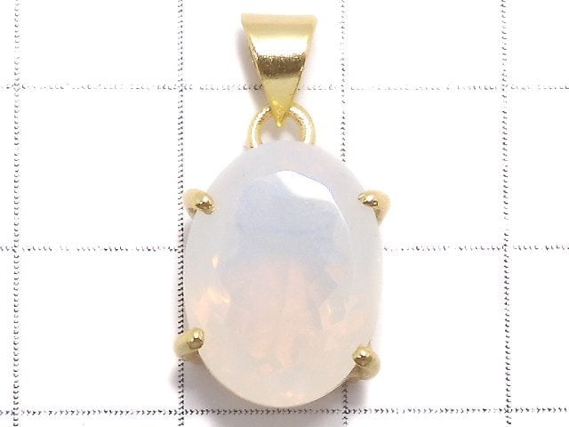 [Video][One of a kind] Moonlight Quartz AAA Pendant 18KGP NO.19