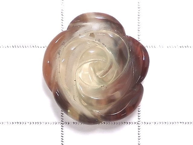 [Video][One of a kind] Tibetan Andesine AAA Rose 1pc NO.9