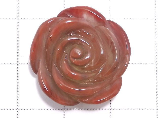 [Video][One of a kind] Tibetan Andesine AAA Rose 1pc NO.19