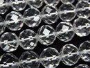 [Video]High Quality! Crystal (Smelted Quartz) AAA 64 Faceted Semi-Faceted Round 10mm 1strand beads (aprx.15inch/36cm)