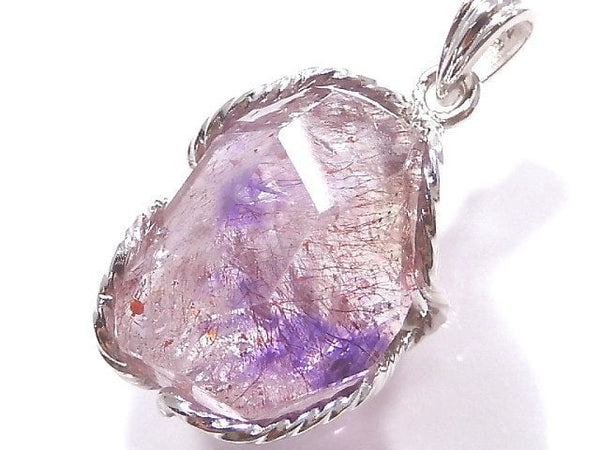 [Video][One of a kind] Amethyst Elestial AAA Pendant Silver925 NO.10