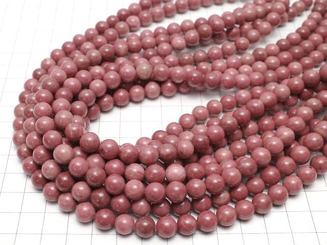 [Video]Siliceous Schist AA++ Round 8mm 1strand beads (aprx.15inch/36cm)