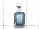 [Video][One of a kind] Aqua Kyanite AAA- Pendant Silver925 NO.4