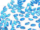 [Video]High Quality Neon Blue Apatite AAA Loose stone Marquise Faceted 6x3mm 3pcs