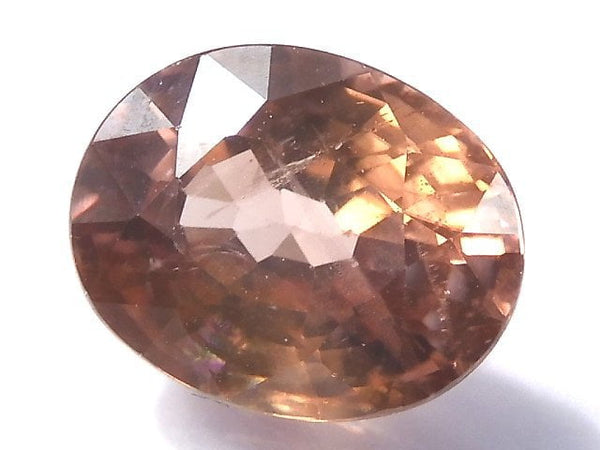 [Video][One of a kind] High Quality Pinkish Brown Zircon AAA Loose stone Faceted 1pc NO.11