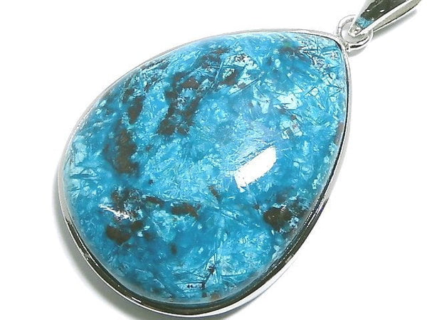 [Video][One of a kind] Chrysocolla AAA Pendant Silver925 NO.20