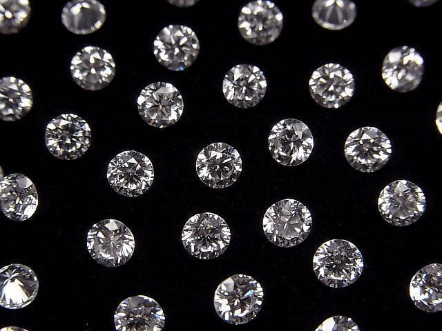 [Video] Lab-grown Diamond Loose stone Round Brilliant Cut 4x4mm 1pc