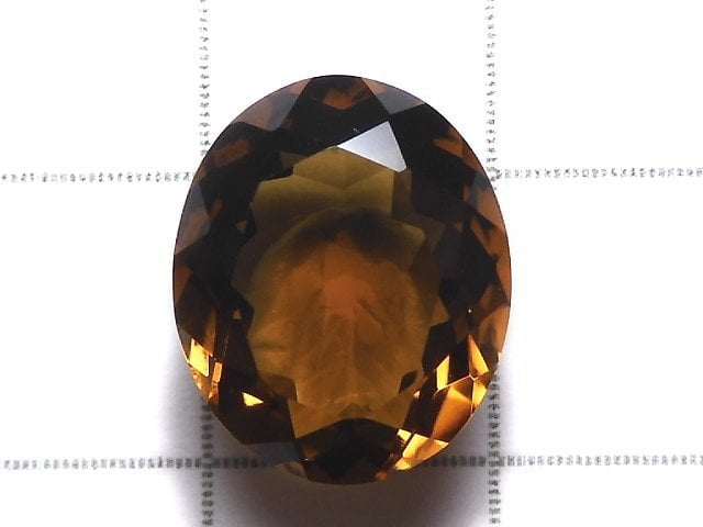 [Video][One of a kind] High Quality Brandy Quartz AAA Loose stone Faceted 1pc NO.12