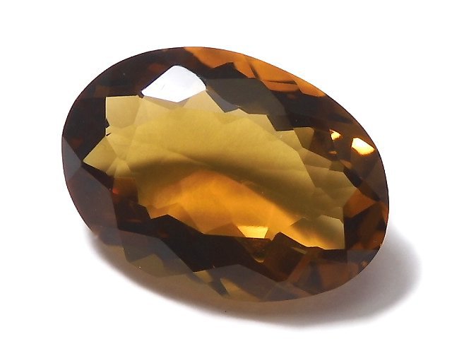 [Video][One of a kind] High Quality Brandy Quartz AAA Loose stone Faceted 1pc NO.16