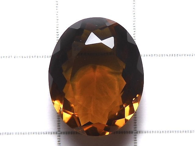 [Video][One of a kind] High Quality Brandy Quartz AAA Loose stone Faceted 1pc NO.18