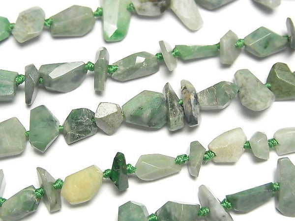 [Video]Maw-sit-sit Faceted Nugget [S size] half or 1strand beads (aprx.15inch/38cm)
