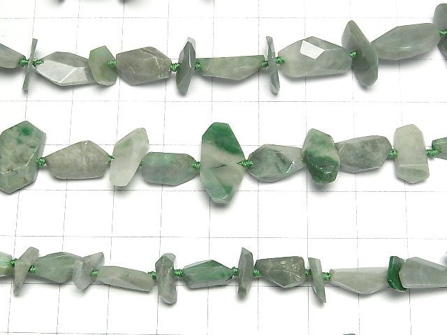 [Video]Maw-sit-sit Faceted Nugget [M-L size] half or 1strand beads (aprx.15inch/38cm)