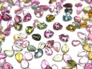 [Video]High Quality Multicolor Tourmaline AAA Loose Stone Pear Shape Faceted 4x3mm 10pcs