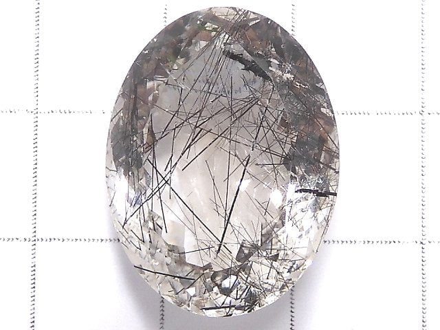 [Video][One of a kind] High Quality Tourmaline Quartz AAA Loose stone Faceted 1pc NO.19