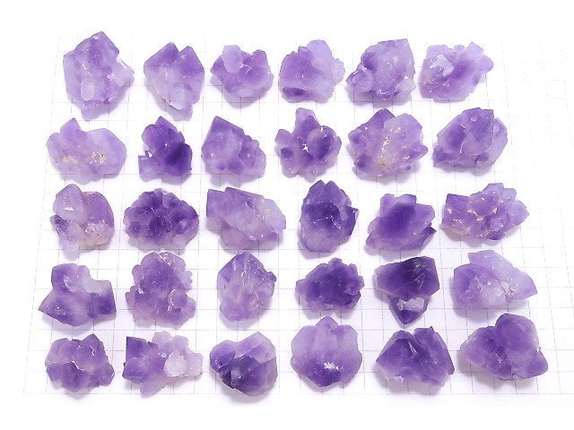 [Video][One of a kind] Amethyst Cluster 30pcs Set NO.3