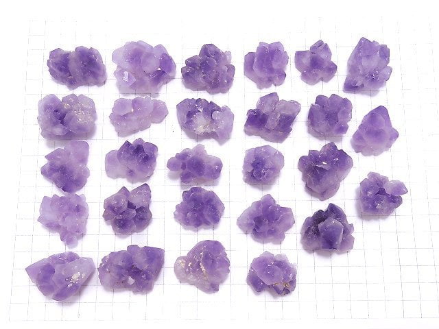 [Video][One of a kind] Amethyst Cluster 27pcs Set NO.4