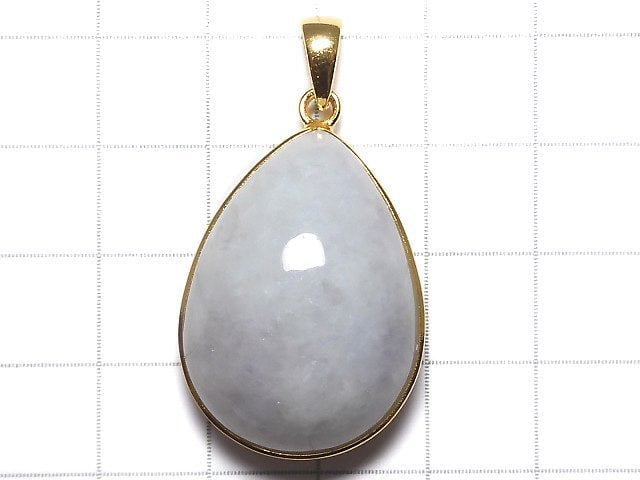 [Video][One of a kind] Burmese Jadeite AAA Pendant 18KGP NO.1