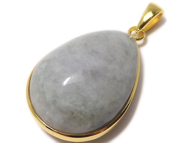 [Video][One of a kind] Burmese Jadeite AAA Pendant 18KGP NO.2