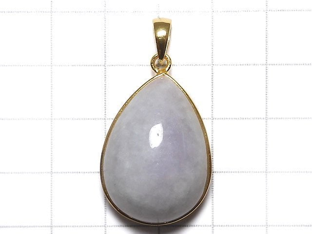 [Video][One of a kind] Burmese Jadeite AAA Pendant 18KGP NO.6